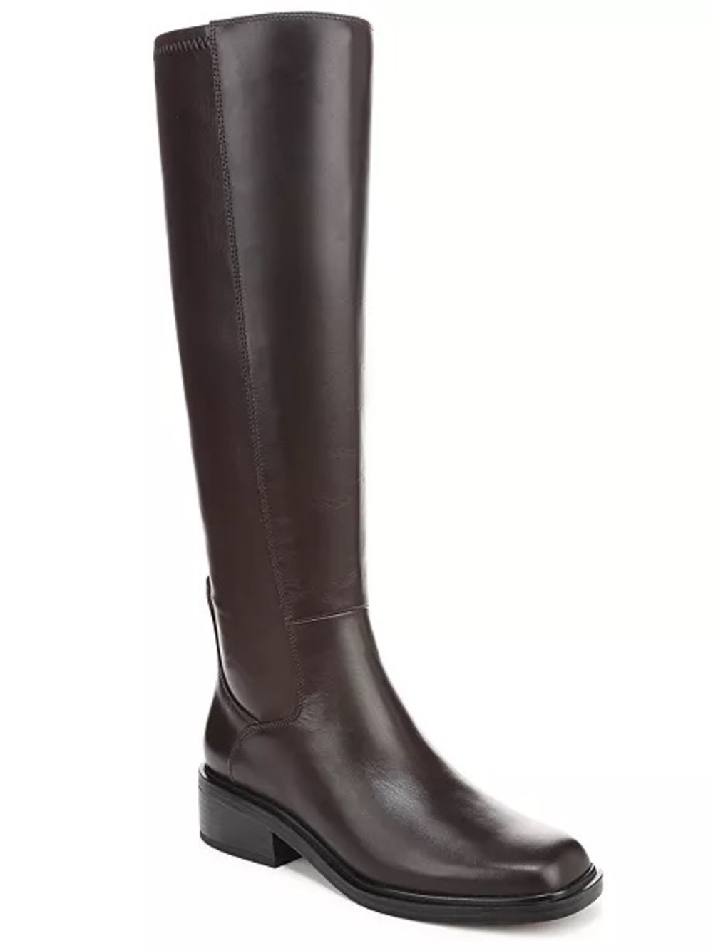Franco Sarto Women's Gisella Wide Calf Square Toe Zip Tall Boots 7.5 M